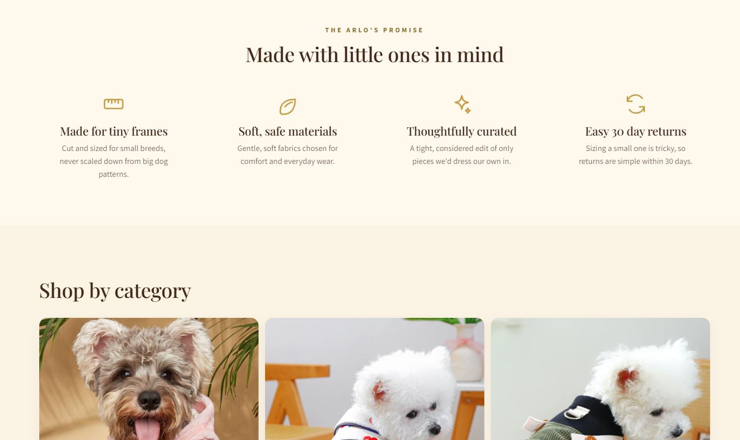 Website design mockup on laptop/device